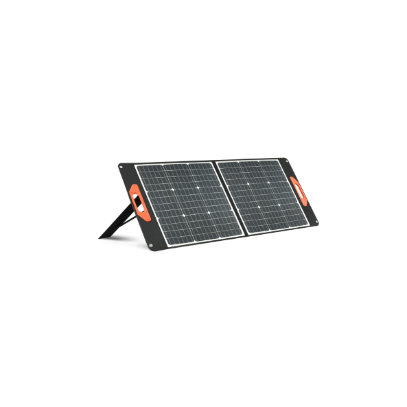 Foldable 100W Solar Panel High Efficiency for Camping Lightweight with Fabric Cover